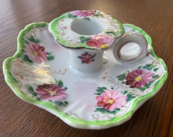 Vintage Chamberstick Candle Holder