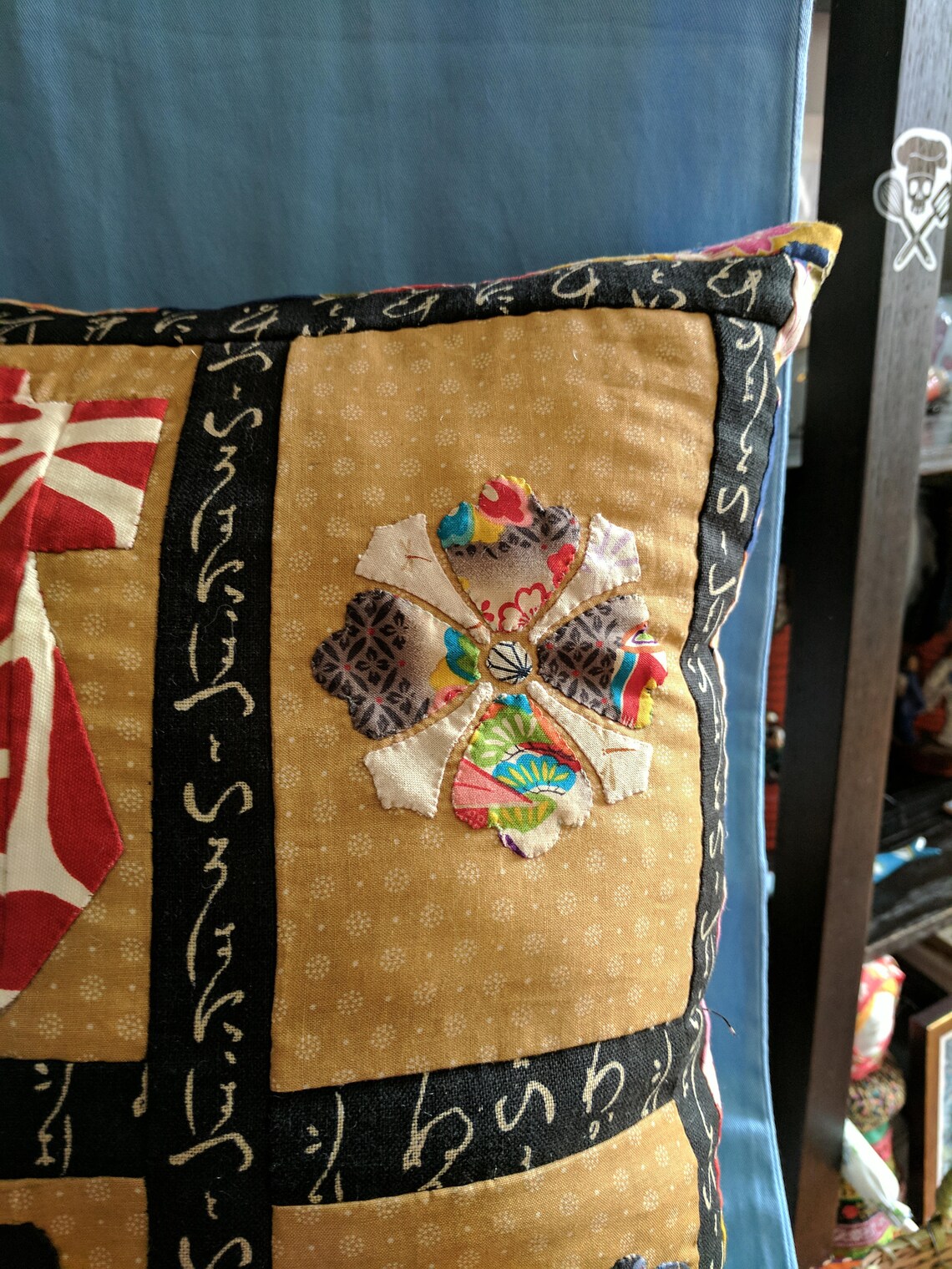 Hand Made Japanese Style Throw Cushions 50cm X 50cm Etsy Ireland