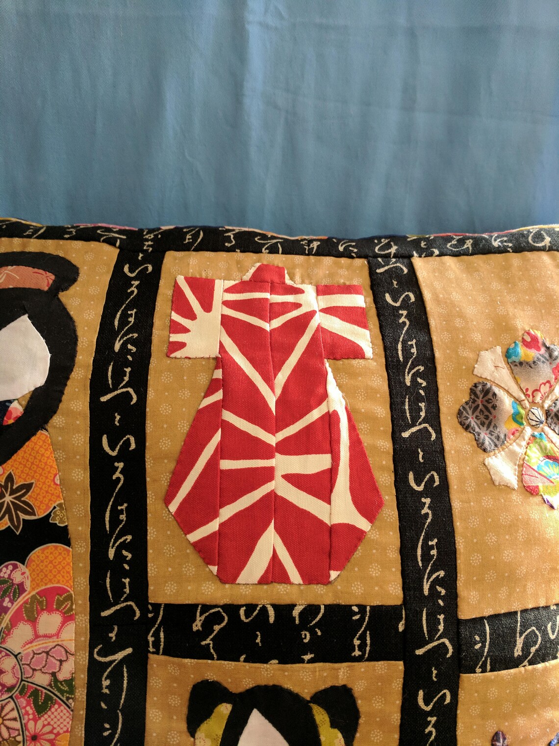 Hand Made Japanese Style Throw Cushions 50cm X 50cm Etsy Ireland