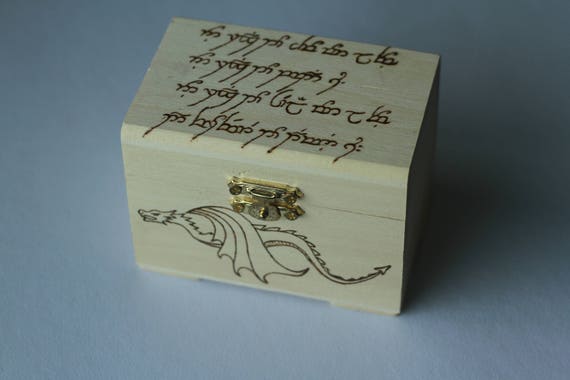 Ampère Nutteloos stil One Ring to Show Our Love Elvish Wedding Poem Wooden Dice - Etsy