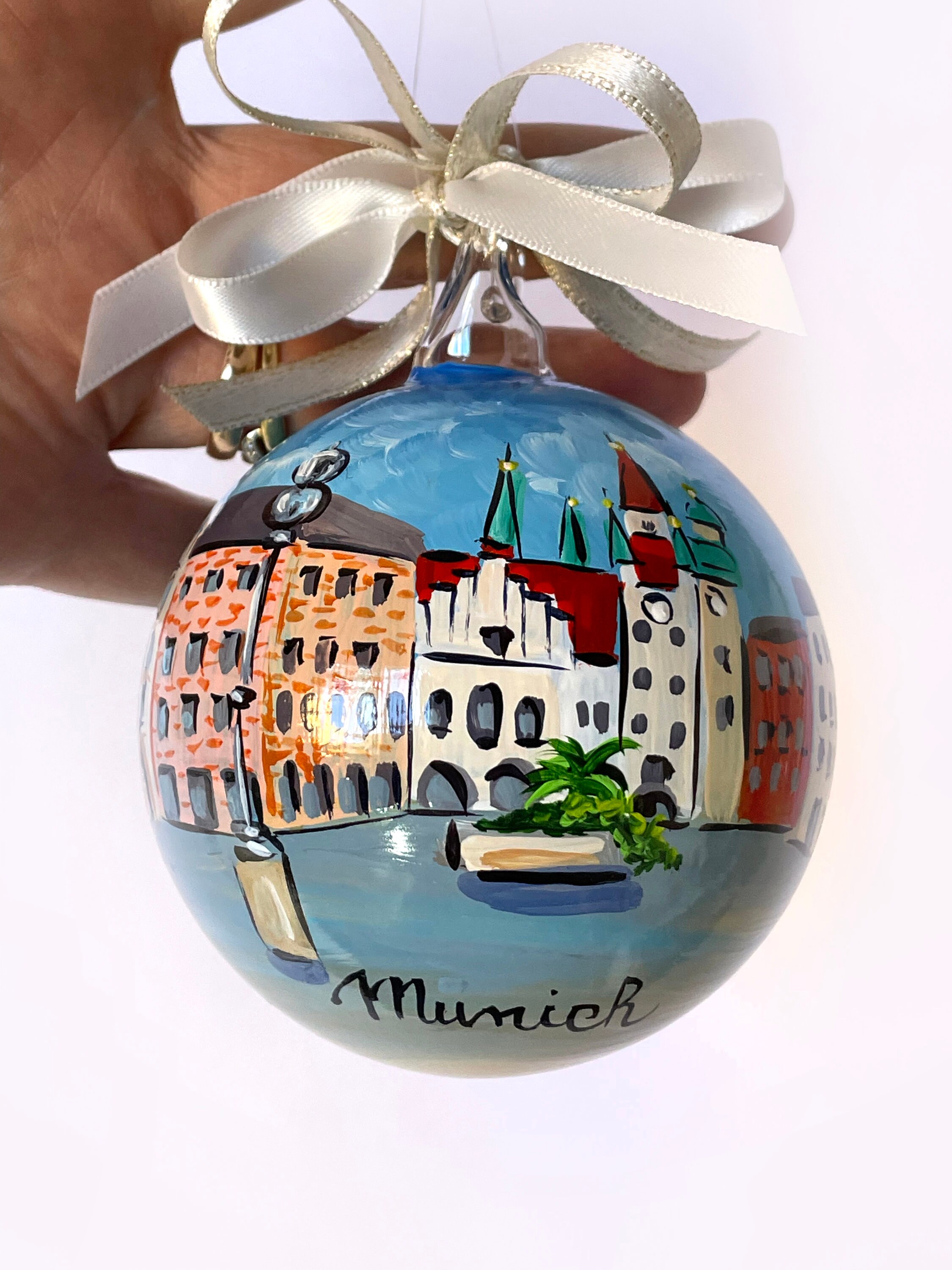 ドイツ　クリスマス　ガラスオーナメント ☆彡 ドイツ クリスマス ガラスオーナメント ☆彡オクトーバフェストにも