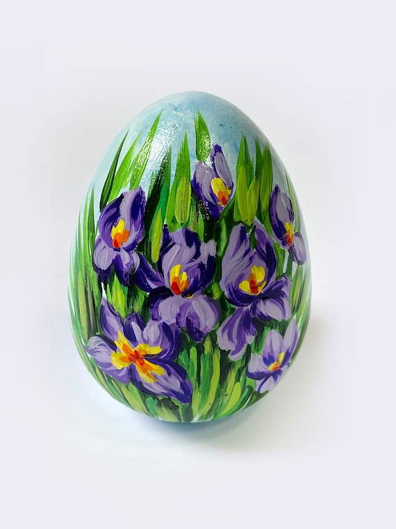 Hand Painted Easter Egg Customizable Ceramic Eggs - Etsy