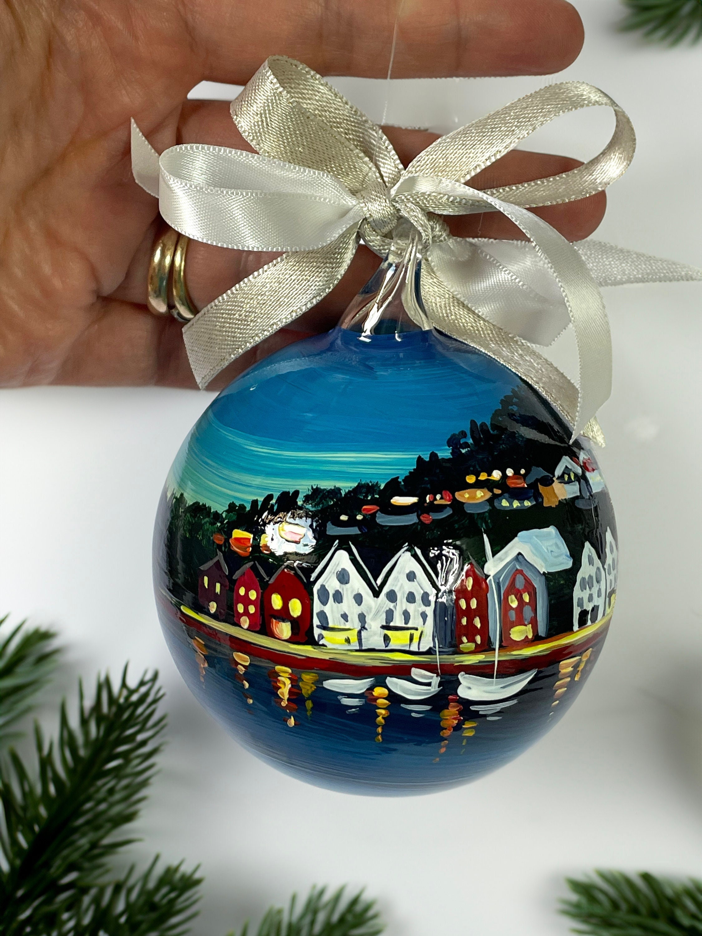 Ornamento Di Natale Weekino Islanda Aurora – Un Ricordo Unico Da Appendere All'Albero - 2