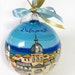 DUBROVNIK Croatia ornament, seaside town souvenir, landscape with personalized country, souvenir of beautiful summer vacation. Gift idea. 