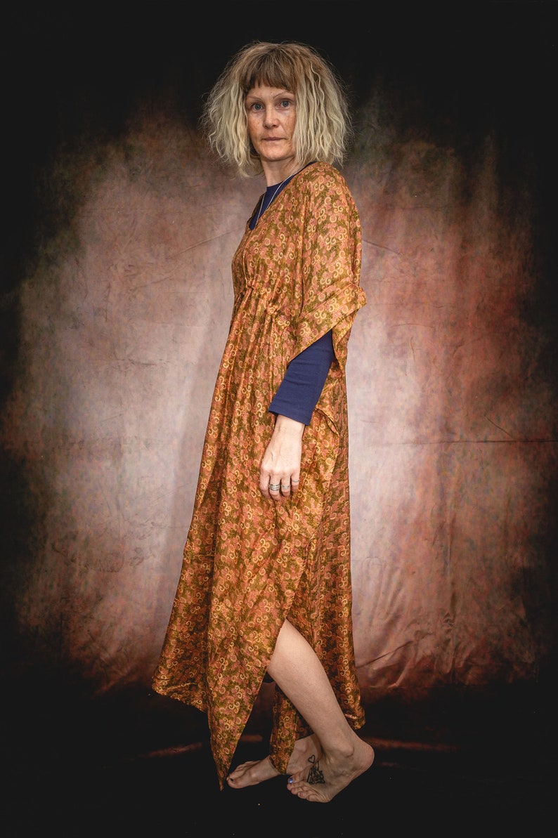 kaftan sari