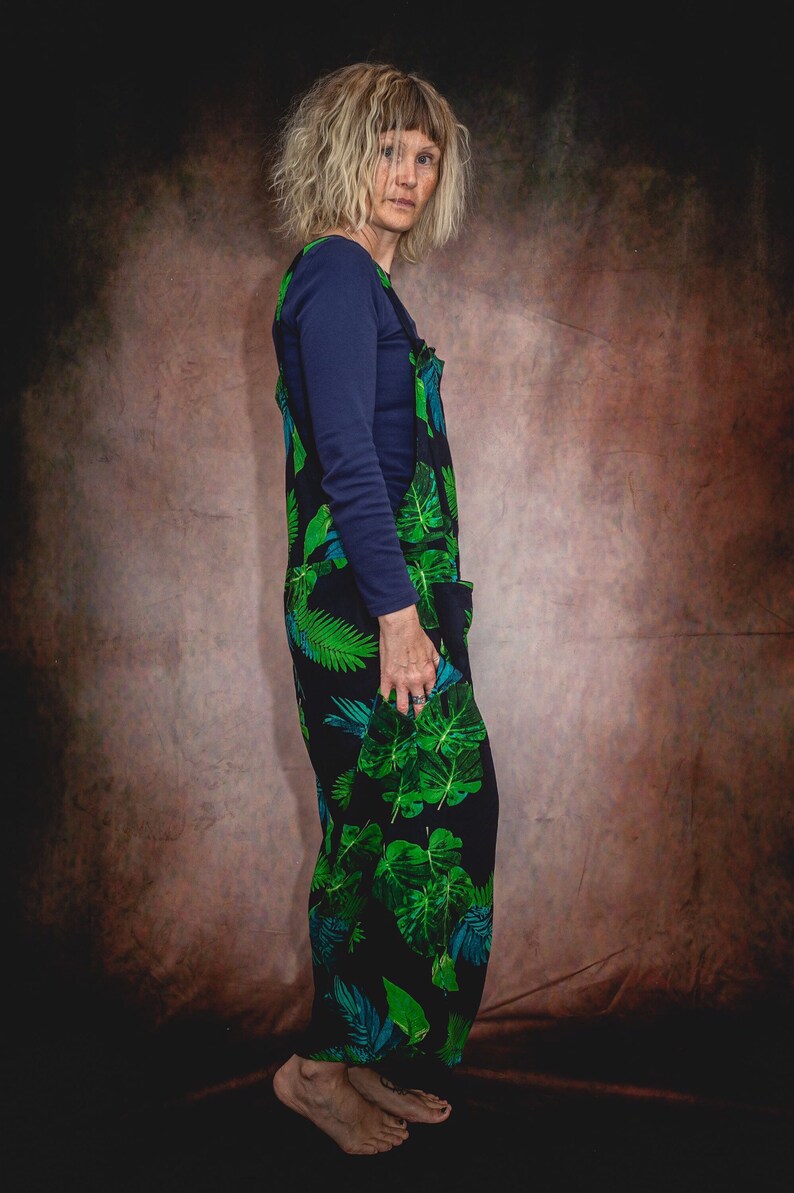 longer length pinafore dress