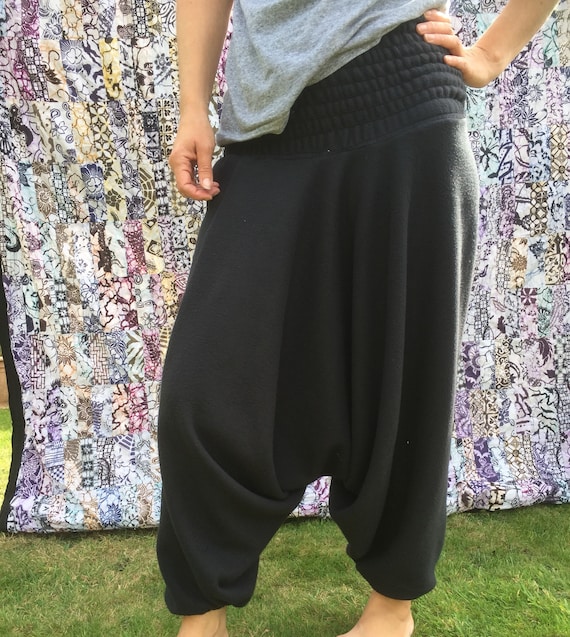Bobbie Warm Fleece Harem Pants One-size 