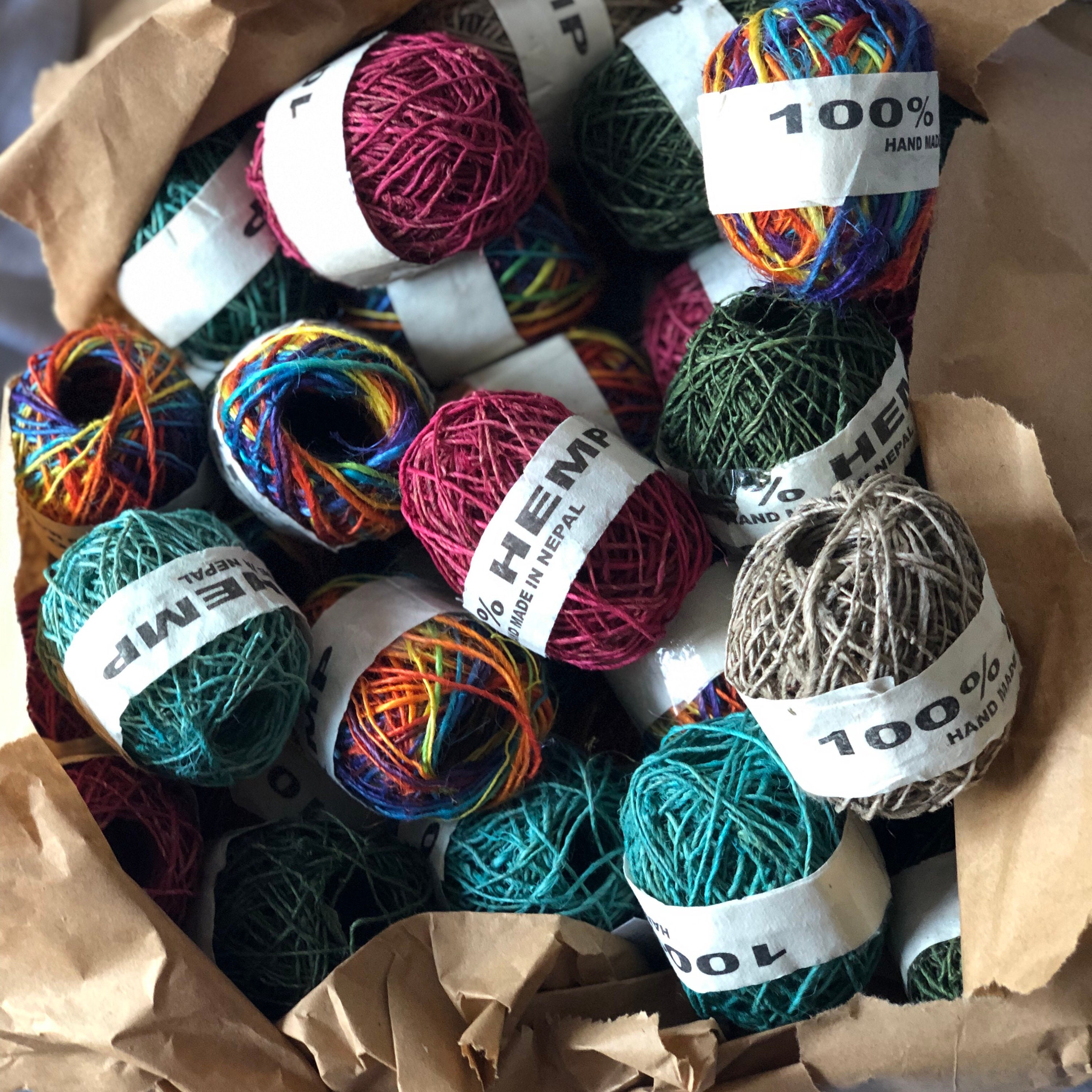 Hemp Yarn Balls