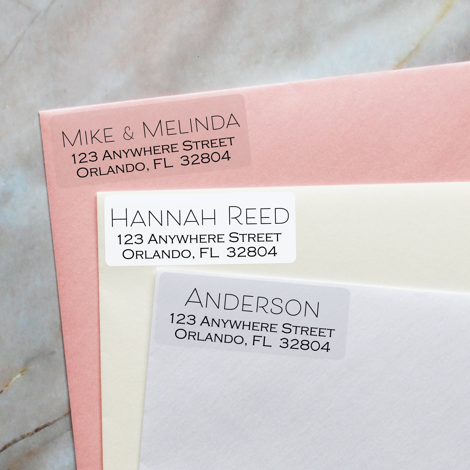 return-address-labels-mailing-address-labels-clear-address-etsy