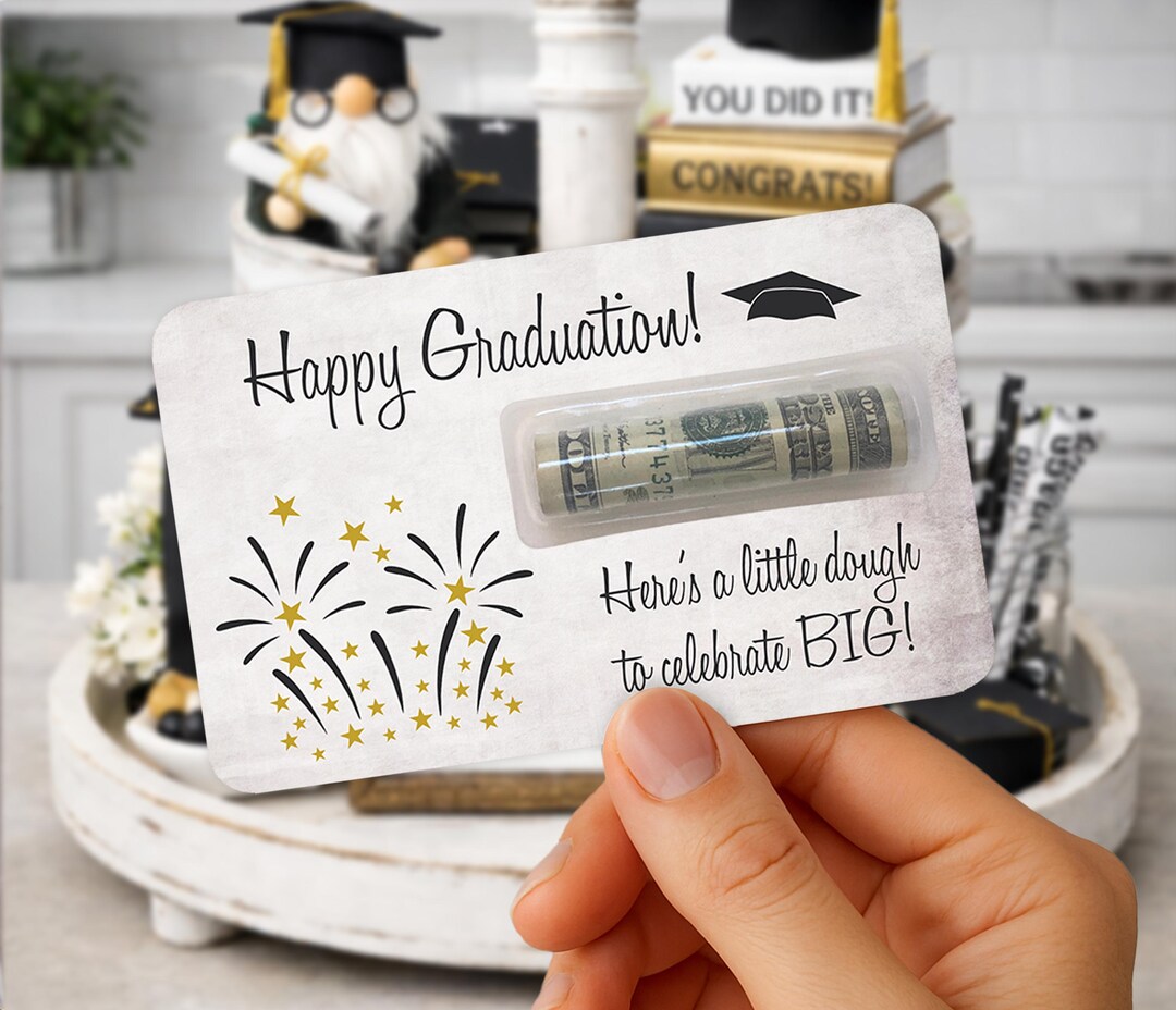 Graduation Money Holder Card for High School or College Graduate, Bruh ...