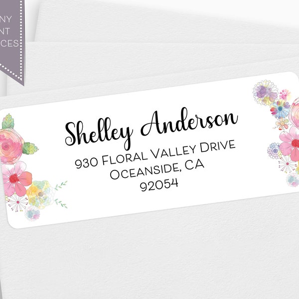 Cheap Return Address Labels Etsy