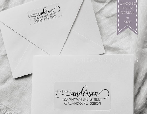 Return Address Invitation Example Return address on wedding rsvp cards | Honestweddingadvice.com