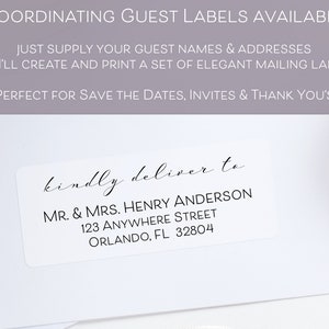 Future Mr and Mrs Address Labels, Soon to be Mr and Mrs Wedding Return Address Stickers, Just Engaged, Newly Engaged, Elegant image 7