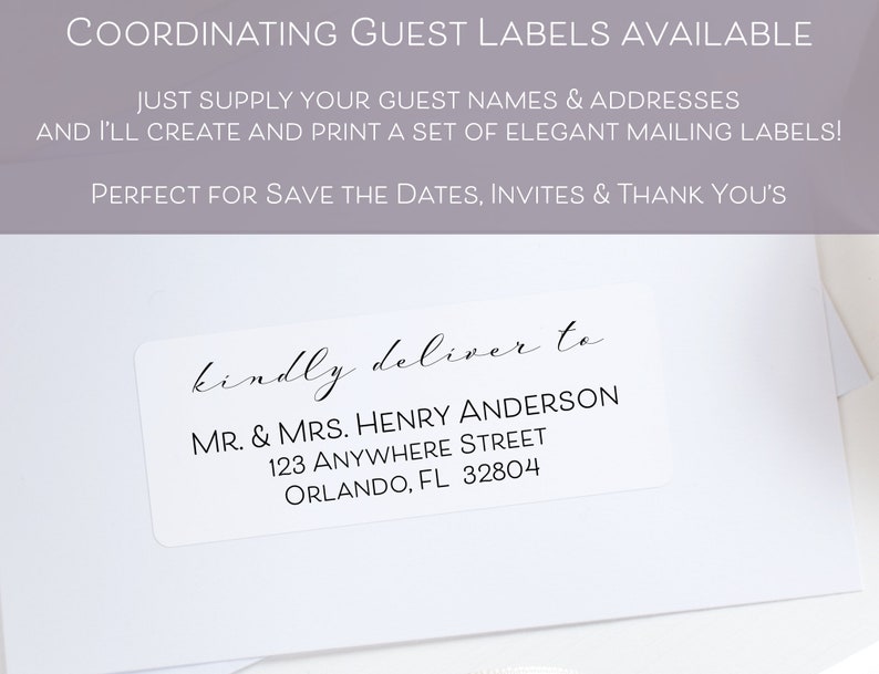 Future Mr and Mrs Address Labels, Soon to be Mr and Mrs Wedding Return Address Stickers, Just Engaged, Newly Engaged, Elegant image 7