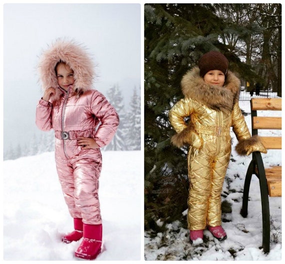 Jungen Schneeanzug Winter - Warme Strampler Für Baby-Jungen