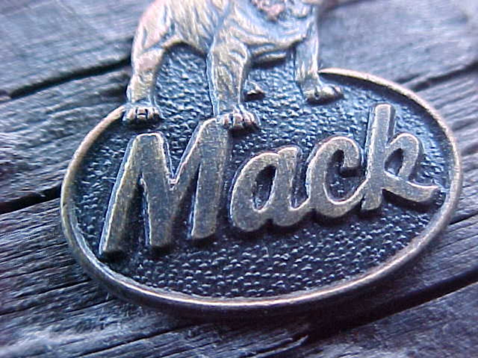 Mack Truck Corporate Bulldog Brass Bronze Badge Emblem Fine | Etsy