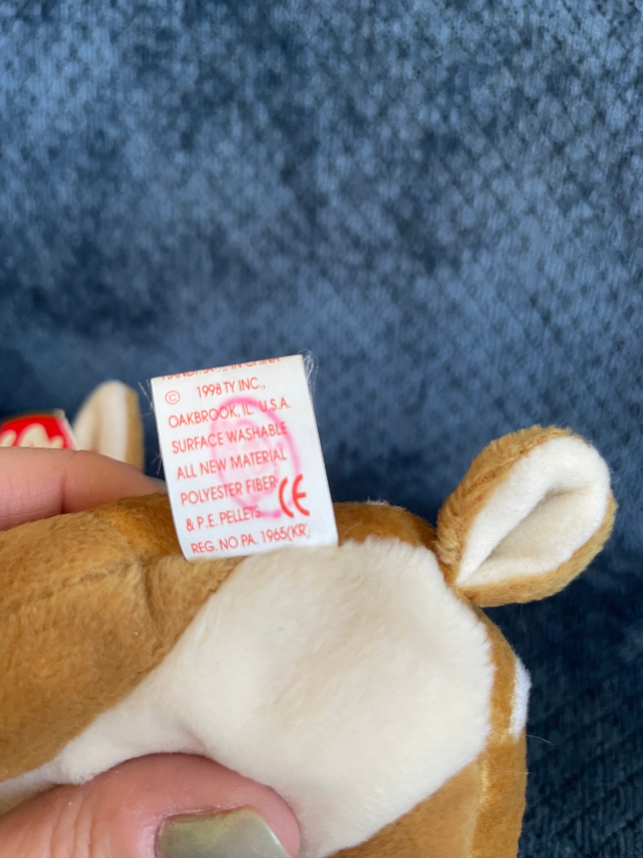 Whisper Beanie Baby rare, Limited, Early Edition Etsy