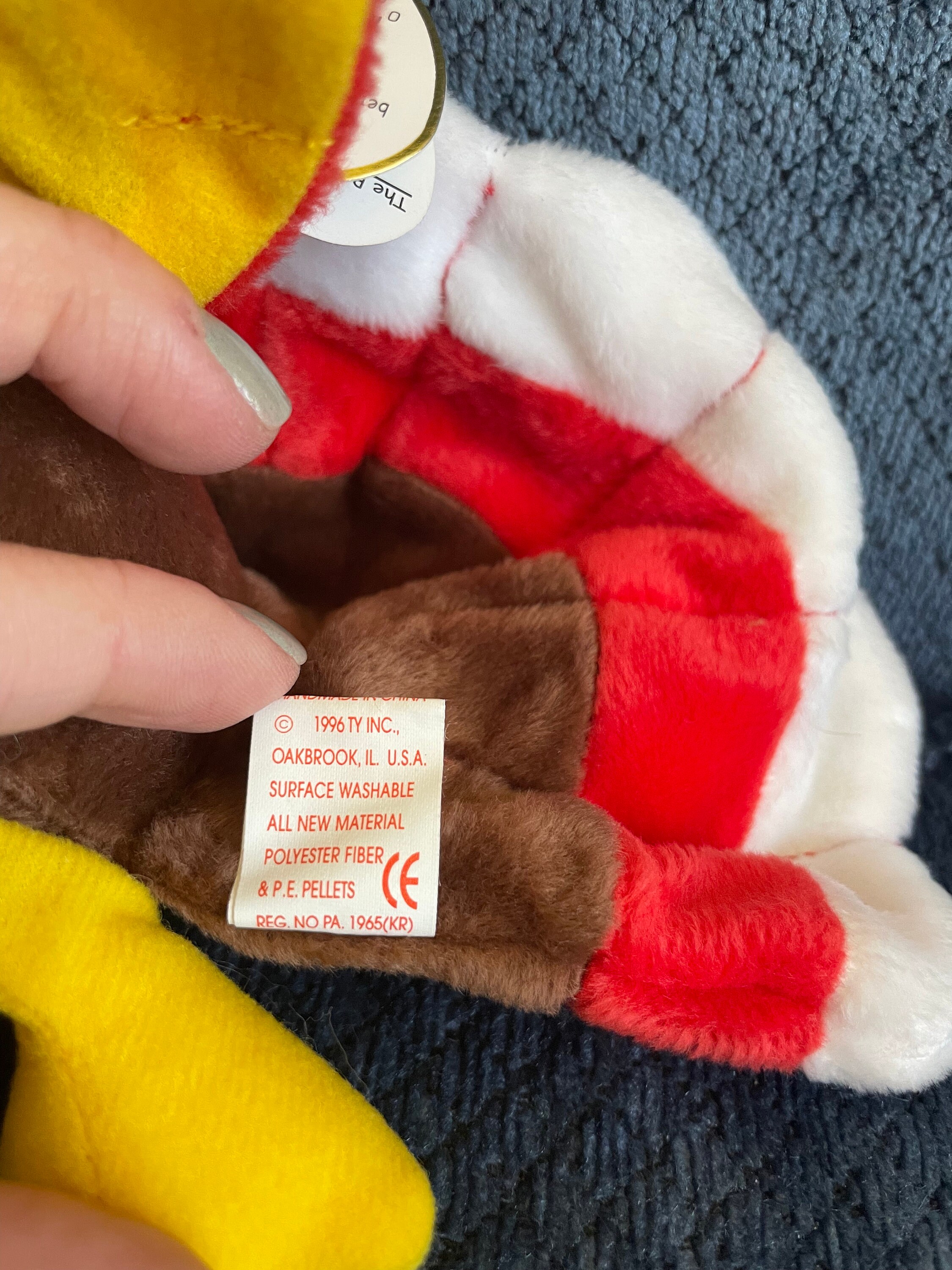 Gobbles Beanie Baby rare With Errors Etsy