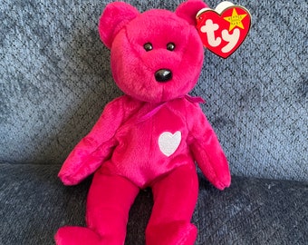 Valentina Beanie Baby (Early Edition, errors)