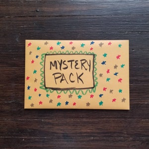Mystery Zine Pack -- Zine Grab Bag