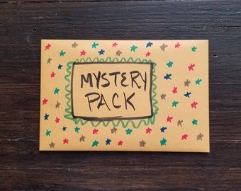 Mystery Zine Pack -- Zine Grab Bag