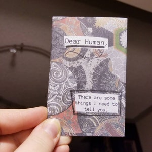 Caro umano, ci sono alcune cose che devo dirti Zine