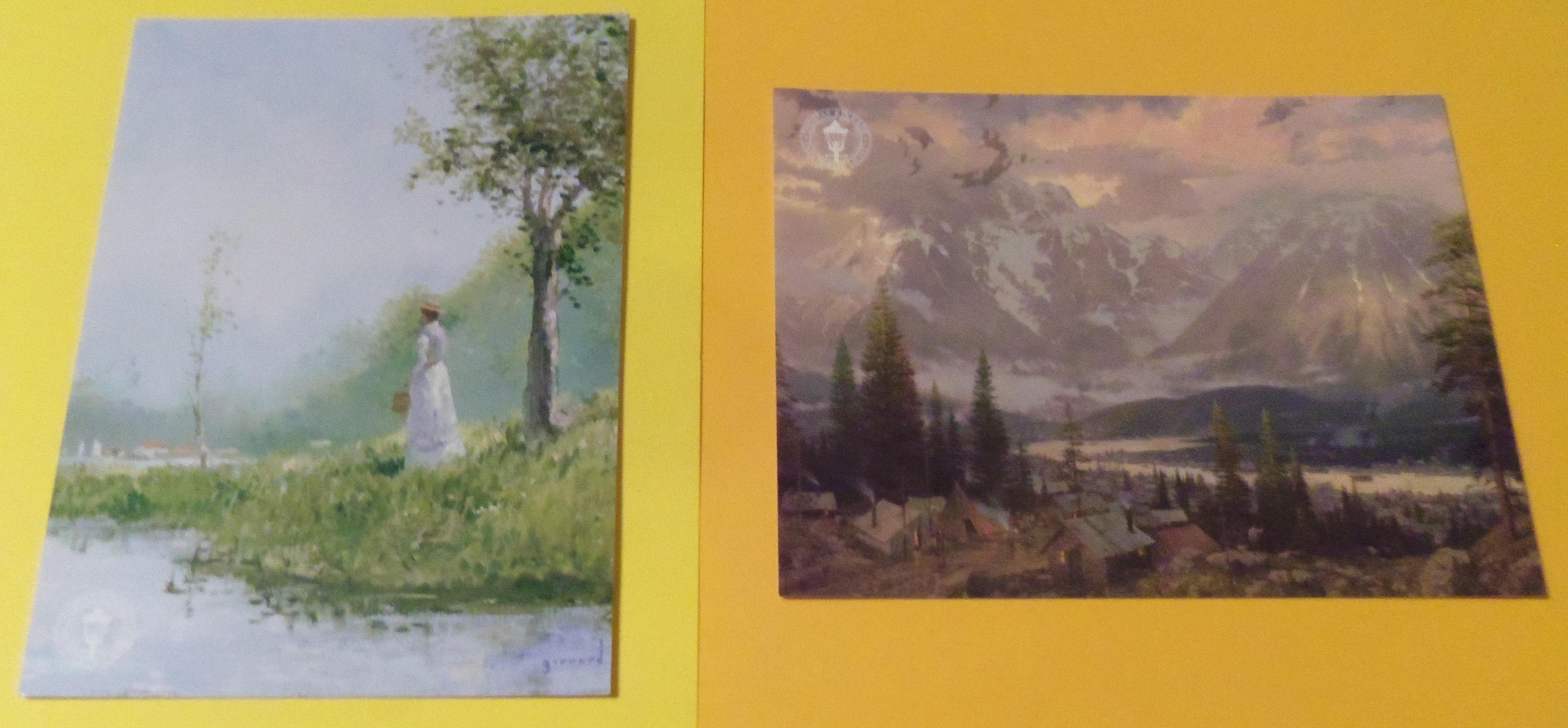Lot of 8 Rare Thomas Kinkade Promo Art Dealer Cards, Postcards Set 1 Etsy