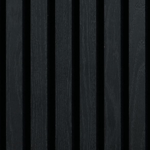 Woody Walls Full Height Acoustic Wood Wall Panels for Interior Wall Decor | Set of 2 Seamless Joint Wood  Panels | Wood Slat Wall (Budapest)