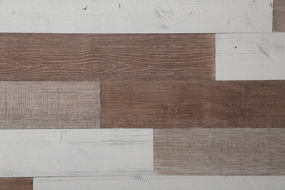 Woodywalls Peel And Stick Wood Wall Panels 19 5 Sq Ft Etsy