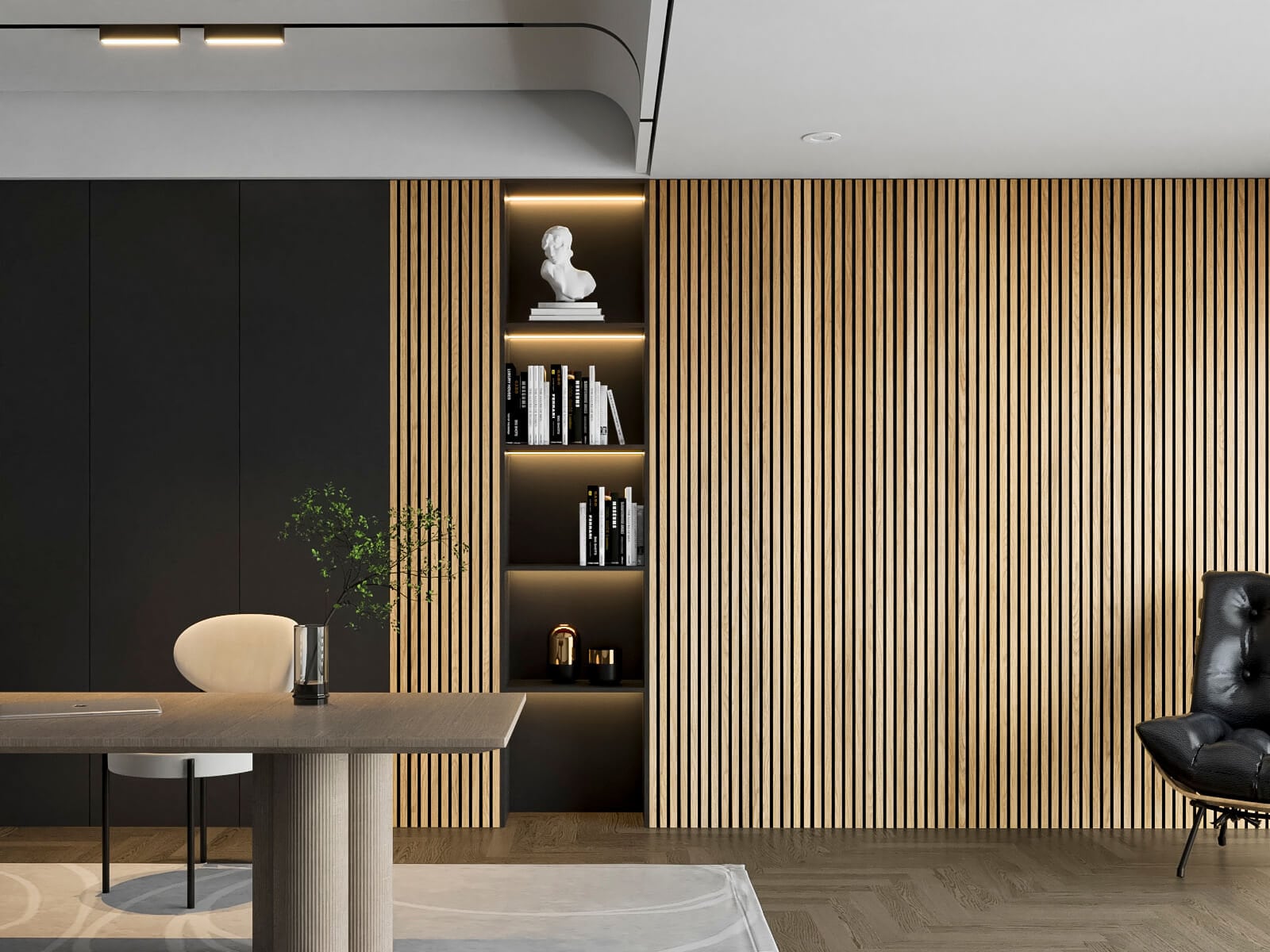 Contemporary Wood Wall Panels