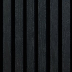 WoodyWalls Acoustic Wood Wall Panels for Interior Wall Decor | Set of 2 Seamless Joint Wood Panels for Walls | DIY Wood Slat Wall | Budapest