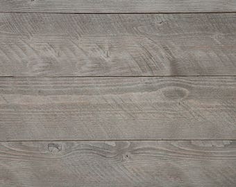 WoodyWalls Peel and Stick Wood Planks | Real Wood Wall Panels | Premium Set of 12 Wood Planks for Walls (19.5 sq. ft. per Box) Natural Grey
