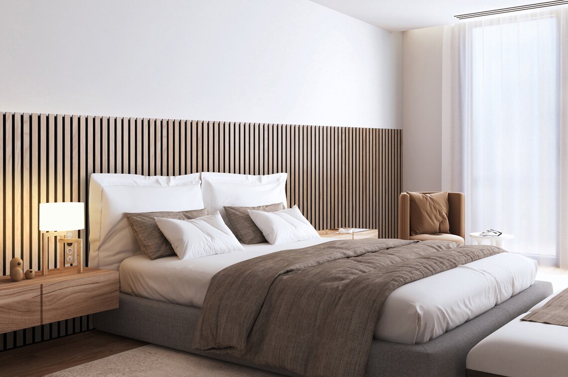 Woody Walls Acoustic Wood Wall Panels for Interior Wall Decor Etsy