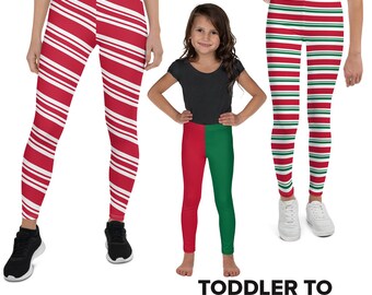 Womens candy cane leggings Clearance