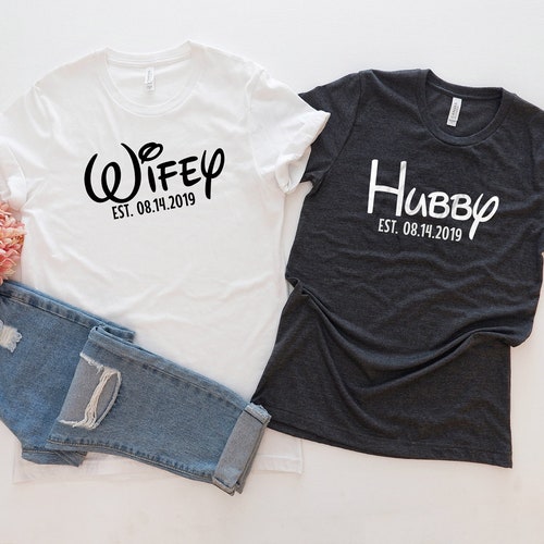 Hubby Shirt Disney Couple 