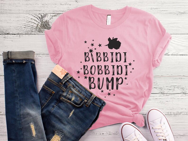 bibbidi bobbidi bump shirt