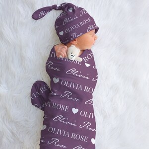 Rose Beanie & Blanket Set Rose Beanie & Blanket Set