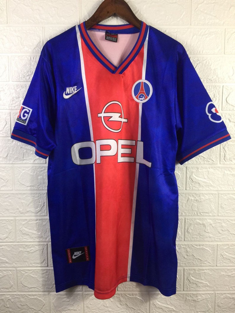 PSG 1995/96 maillot de foot rétro maillot vintage | Etsy PSG 1995/96 maillot de foot rétro maillot vintage | Etsy