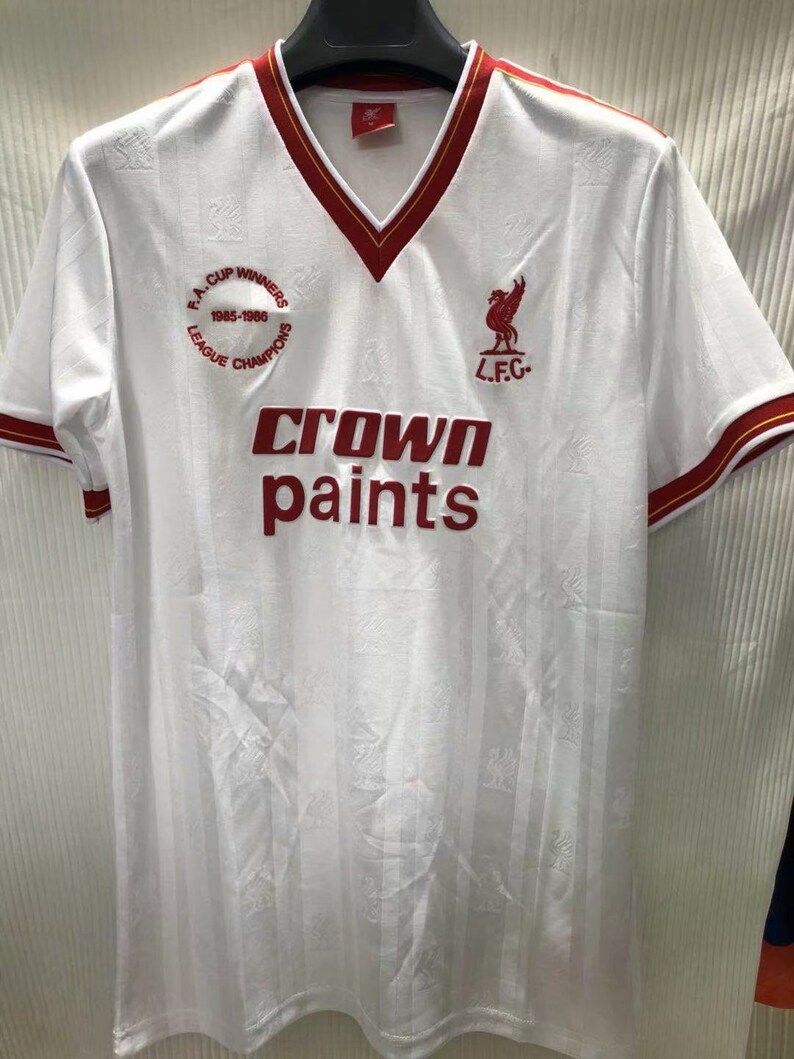 liverpool white crown paints shirt