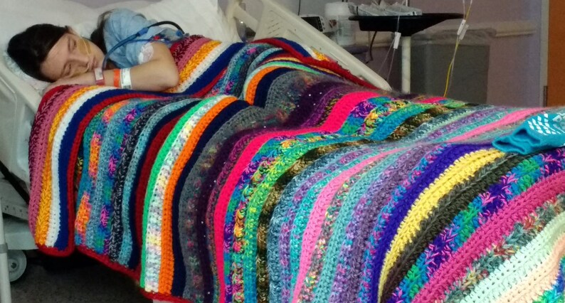 prayer shawl church gift cancer Prayer Blanket afghan group gift chemo throw blanket size care package crochet unique surgery