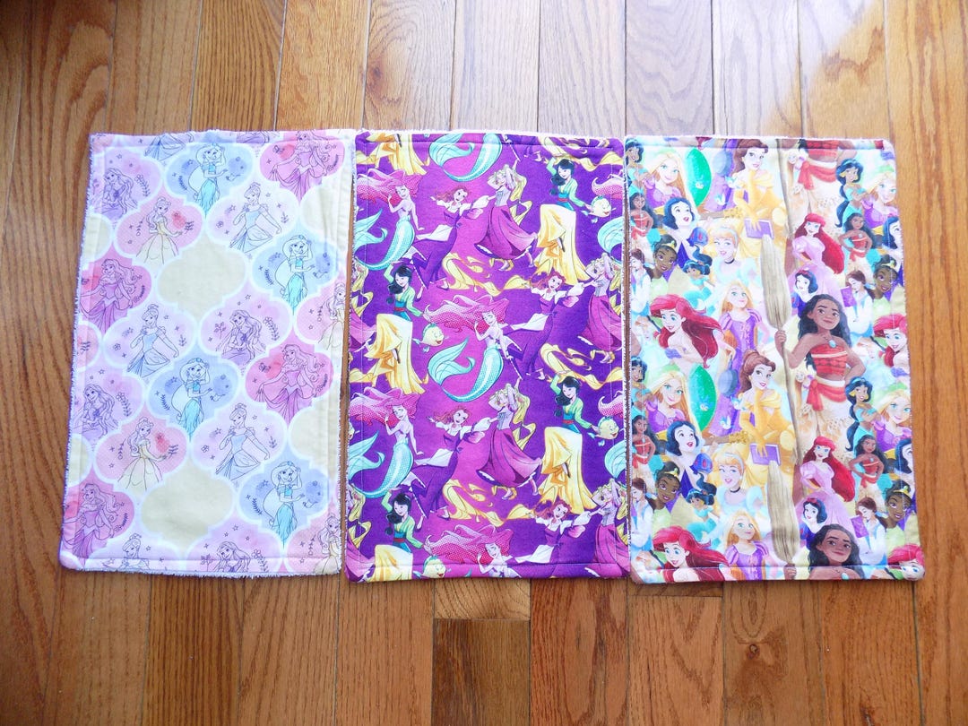 Premium Burp Cloths - Disney Princess