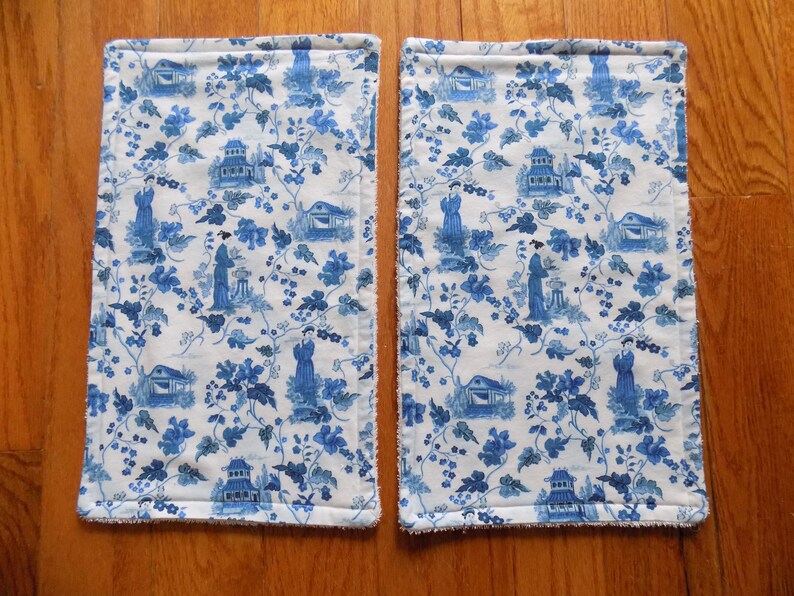 Baby Shower Gift Set of 2 Japanese Burp Cloths