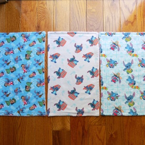 Set di 3 panni per ruttini Lilo e Stitch