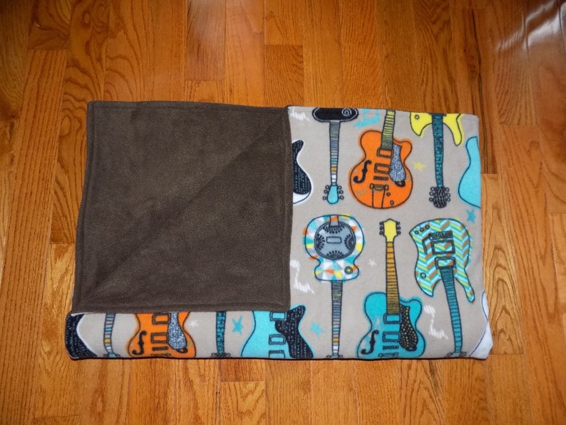 Guitar Fleece Blanket