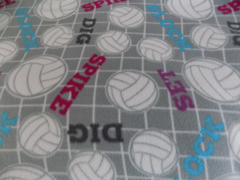 Vollyball Fllece Blanket