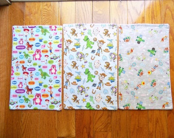 Set of 3 Toy Story Burp Cloths
