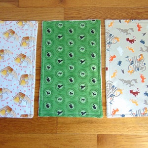 Set of 3 Lion King Burp Cloths