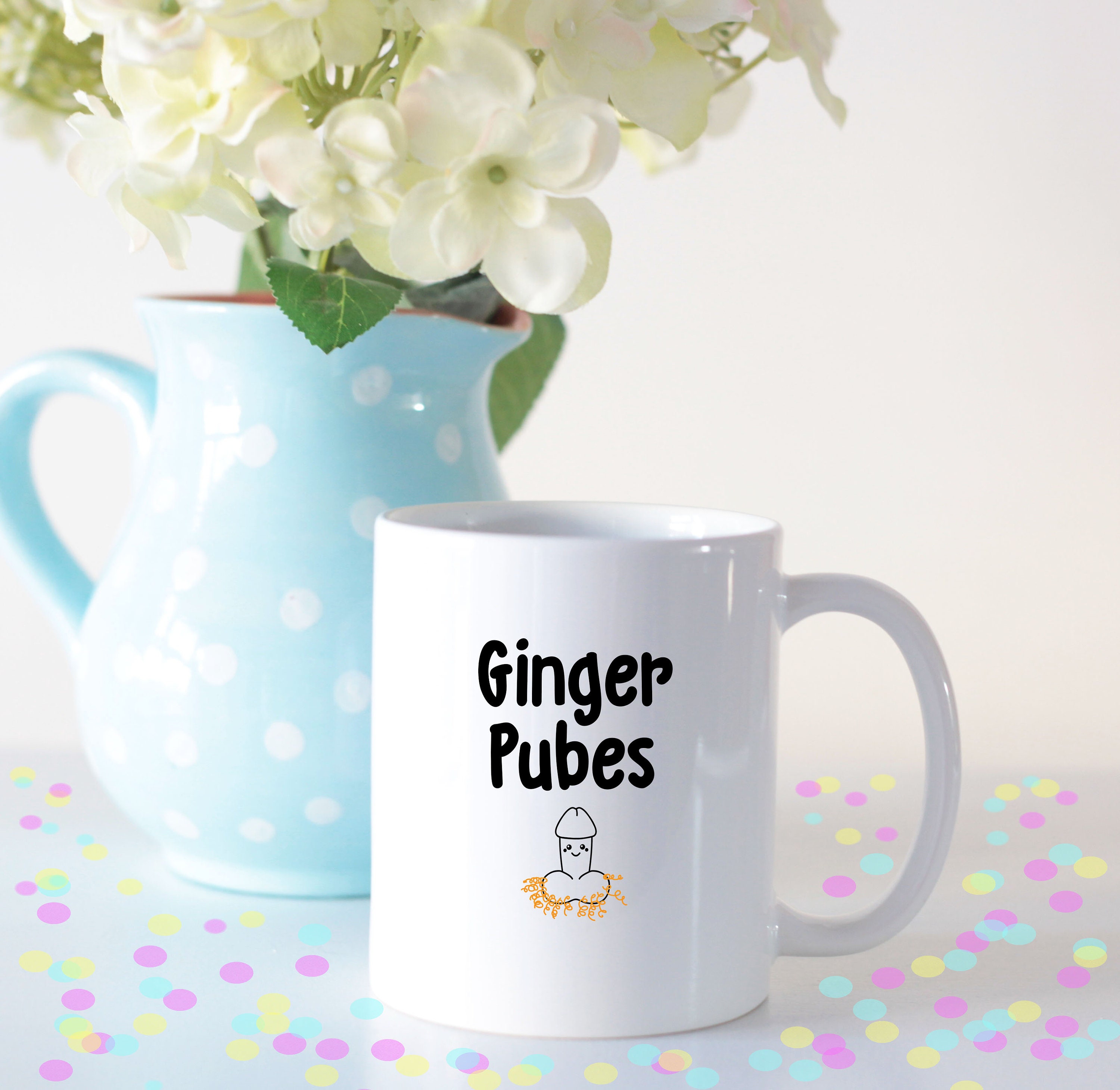 Ginger pubes mug for gingers gifts for gingers ginger people Etsy