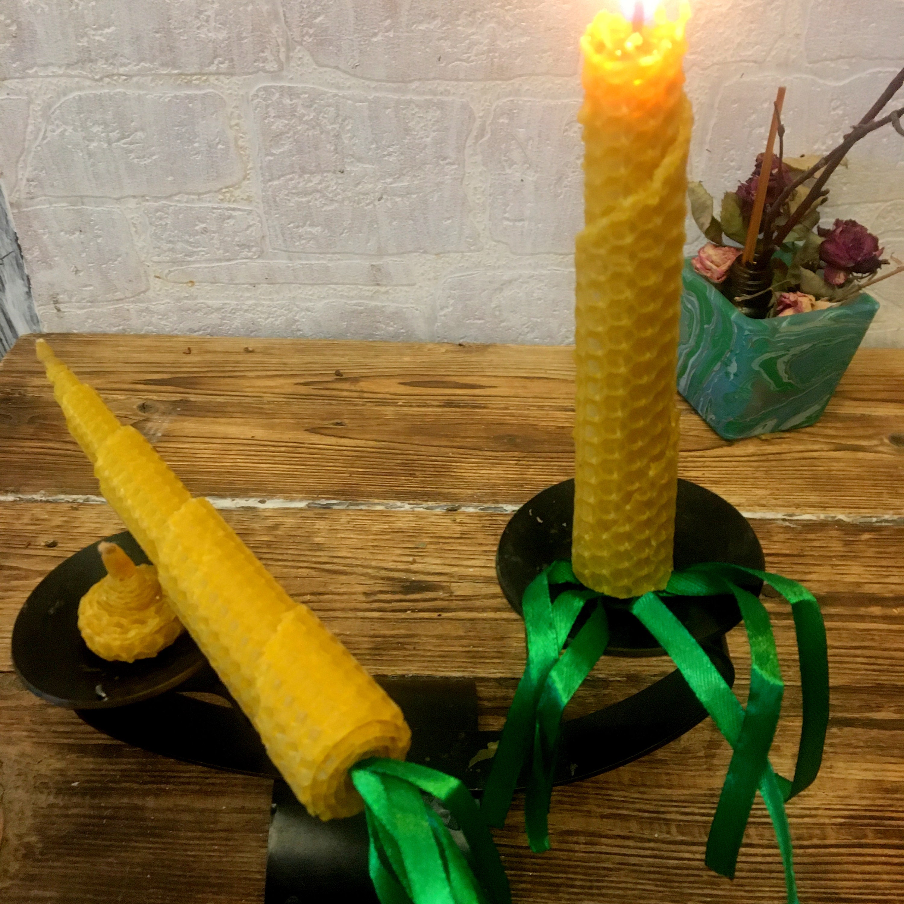 Carrot candles Hand Rolled Candles Candles vegetarians | Etsy