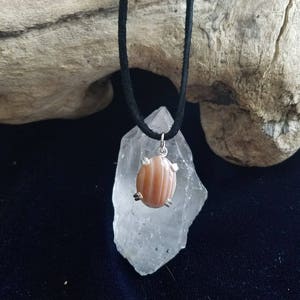 Agate cabachon pendant image 2